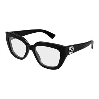 Gucci Cat-Eye Frame - female - Gucci - Glasses - Black - 50 MM - Accessories