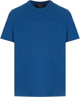 Canada Goose VANTAGE T SHIRT EMBROIDERY LOGO Size: XL, colour: NAVY