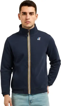 K-Way Navy Blue Logo Sweatshirt