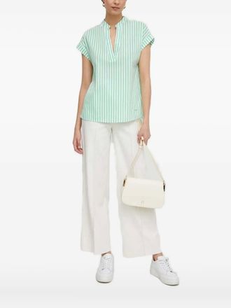 Joop striped top - women - Fabric - 36 - Green