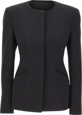 Andamane Jassen, Dames, Zwart, M, Wol, Melanie 90s Blazer