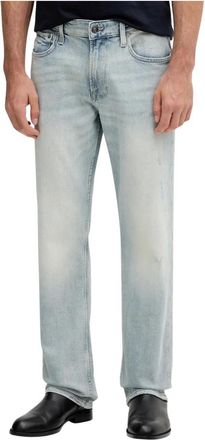 Guess Jeans > Straight Jeans - Heren - Regular Fit Jeans - Blauw - W33 - Denim - Jeans