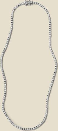 Made by Mary CZ Prong-Set Tennis Necklace