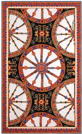 Dolce & Gabbana Sjaal - Dames - Sjaals - Veelkleurig - ONE Size - Katoen - Accessoires