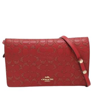 Coach Borsa Crossbody Pre-owned - - Pre-owned - Donna - Rosso - ONE SIZE
