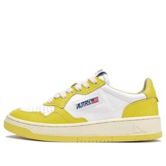Autry (WMNS) AUTRY Medalist Low Top Bicolor White Yellow AULW-WB23
