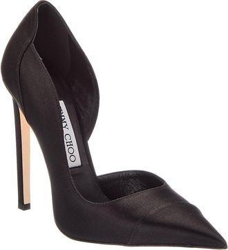 Jimmy Choo London Brigitte 120 Satin Pump