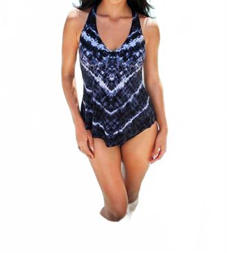 Magic Suit By Miraclesuit Vera Cruz Taylor Tankini Top In Blue