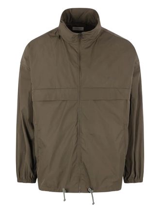 Saint Laurent zip front coat - Brown