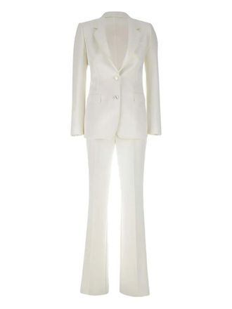 Tagliatore T Parigi suit - women - Elastane/Polyester - 48 - White