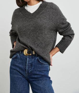 Rails Gisella Classic Sweater In Thunder