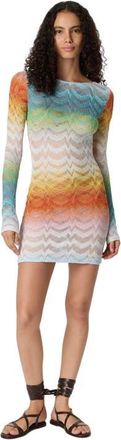 Missoni Shaded Viscose Lam&eacute; Mini Dress in Multicoloured at Nordstrom, Size 42 It