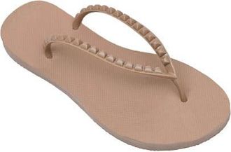 Carmen Sol Giuliana Sandal in Nude at Nordstrom, Size 10
