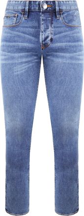 Emporio Armani J75 Slim Fit Mens Jeans - Blue Cotton - Size 27 Regular