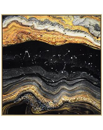 Empire Art Direct Golden Earth I Embellished Canvas Wall Art