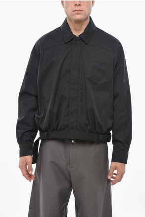 1989 STUDIO Cotton Blend Overshirt with Belt size Xxl