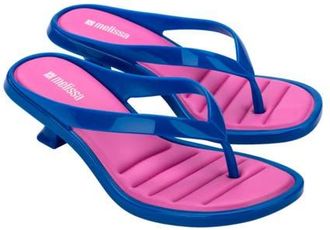 Melissa Kitten Heel Flip Flop in Blue/lilac at Nordstrom, Size 10