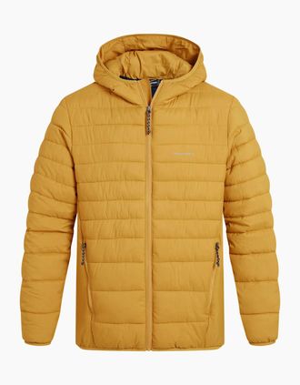 Craghoppers Mens Craghoppers Mens Compresslite IX Hooded Padded Jacket - Yellow - Size: 42/Regular