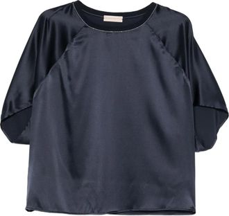 Purotatto T-shirt girocollo - Blu