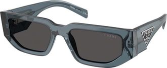 Prada PR 09ZS 17T08Z Mens Sunglasses Blue Size 54