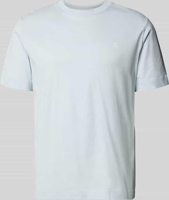 Marc O'Polo Regular Fit T-Shirt aus reiner Baumwolle in Hellblau, Gr&ouml;&szlig;e XXL