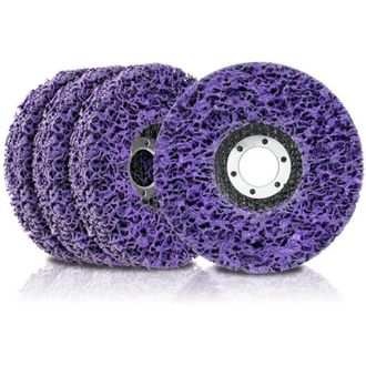 OEM Juego De 4 Discos De Limpieza Gruesos, Discos Csd, Discos De Limpieza Y Molienda De 115 Mm X 22 Mm, Discos De Limpieza Para Amoladoras De Metal, Acero