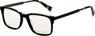John Varvatos Mens 53 mm Black Opticals