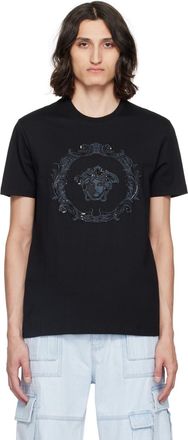 Tシャツ・カットソー VERSACE Men Long Tops 1010240 1A07612 2B050 Black Men's Versace T-Shirts - up to −79% | Stylight