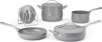 Cuisinart 8Pc Culinary Collection Grey Cookware Set 34C-8Gr