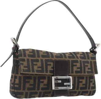 Fendi Pre-owned Vintage Zucca Shoulder Bag - - Pre-owned - Donna - Marrone - ONE SIZE