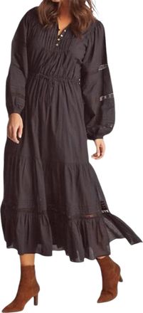 Cleobella Turner Midi Dress In Black