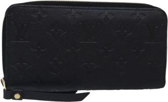 Louis Vuitton Tweedehands leren portemonnees - Dames - Vintage Accessoires - Zwart - ONE Size - Leer - Vintage