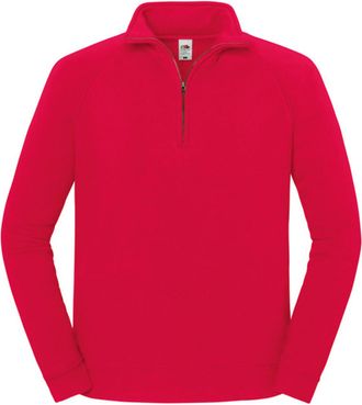 Fruit Of The Loom Fruit of the Loom Unisex Adult Iconic Premium Sweatshirt (Rood)