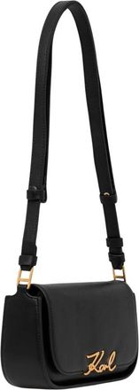 Karl Lagerfeld Borsa a tracolla piccola K/Signature - - Bags - Donna - Nero - ONE SIZE