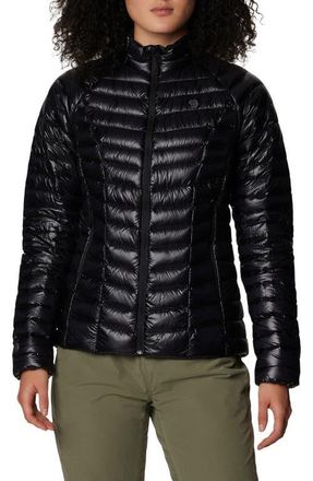 Mountain Hardwear Ghost Whisperer Packable 800-Fill Power Down Jacket in Black at Nordstrom, Size X-Large