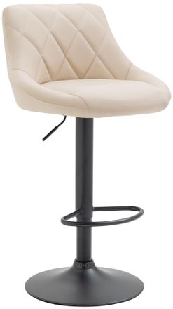 Clp Clp - Taburete De Bar Lazio Crema Negro
