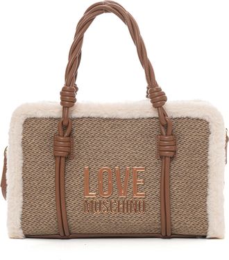 Love Moschino Borsa rettangolare media Cuoio Love Moschino Donna
