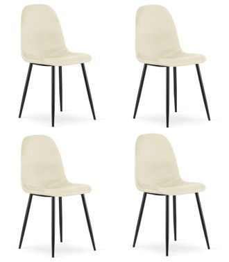 OEM Silla Como - Terciopelo Beige X 4