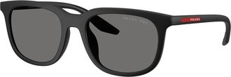 Prada PS B09Su Zonnebril - unisex - Zonnebrillen - Zwart - 54 MM - Nylon - Accessoires