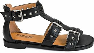Corkys Footwear Womens Glad You Made It Sandals In Black