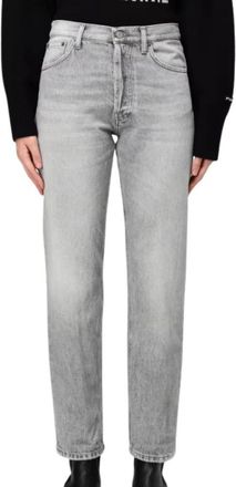 Dondup Stijlvolle Broeken - Dames - Regular Fit Jeans - Grijs - W27 - Katoen - Jeans