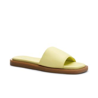 Shoe The Bear Womens Krista Mule In Butter