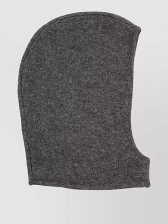 Ganni wool balaclava hat knitted design