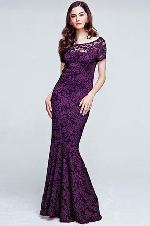 Hot Squash Long Lace Maxi Dress
