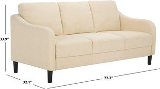 Safavieh Couture Edalynn Modern 3-Seater Sofa