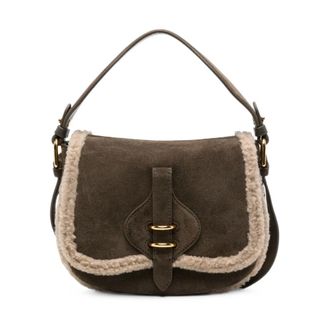 Coccinelle Tas met omslagsluiting - Dames - Handtassen - Bruin - ONE Size - Leer - Tassen