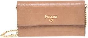 Pollini Portemonnee - Dames - Schoudertassen - Beige - ONE Size - Leer - Tassen