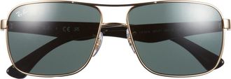 Ray-Ban 59mm Square Sunglasses in Arista at Nordstrom Rack