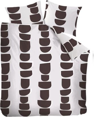 Swiss Sense vtwonen Moons Dekbedovertrek Brown