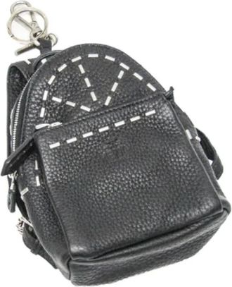 Fendi Vintage, unisex, Zwart, ONE Size, Pre-owned Fabric pouches